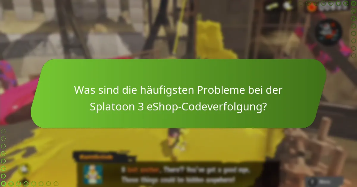 Wie kann ich meine Splatoon 3 eShop-Codes effektiv überwachen?