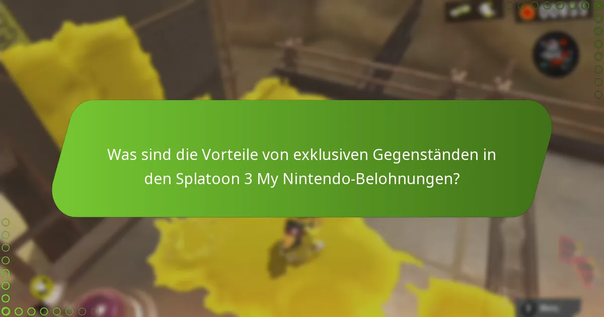 Wie kann ich Punkte für My Nintendo-Belohnungen in Splatoon 3 verdienen?