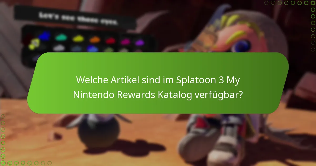 Was sind die Updates und Änderungen im My Nintendo Rewards Katalog?