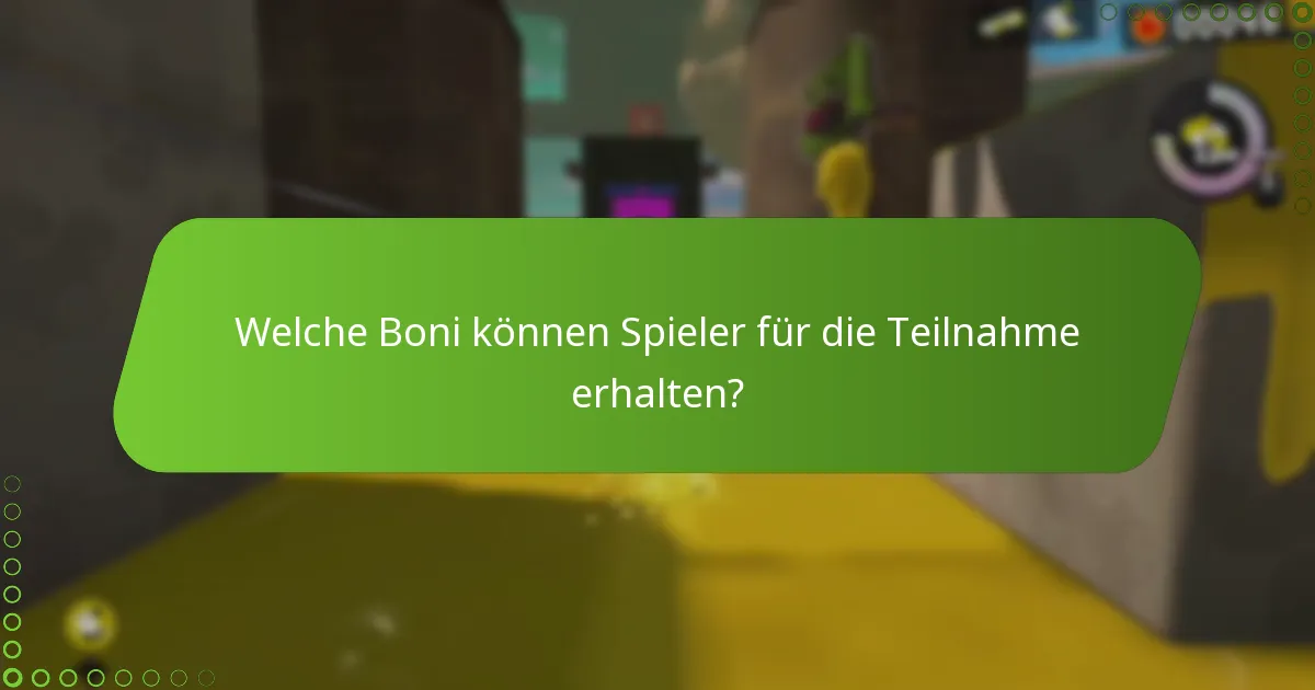 Wie können Spieler während Splatfest Belohnungen verdienen?
