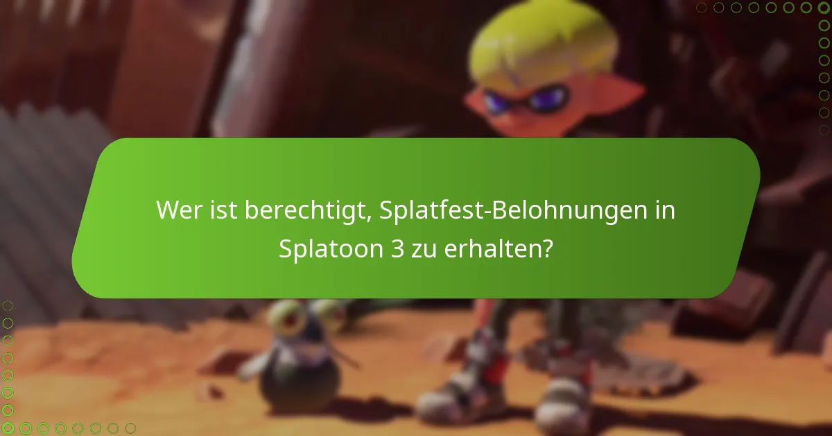 Wie vergleichen sich Splatfest-Belohnungen mit früheren Events?